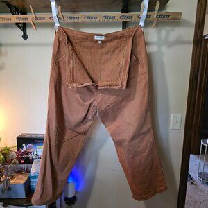 Lane Bryant 26 Orangey Brown Pants